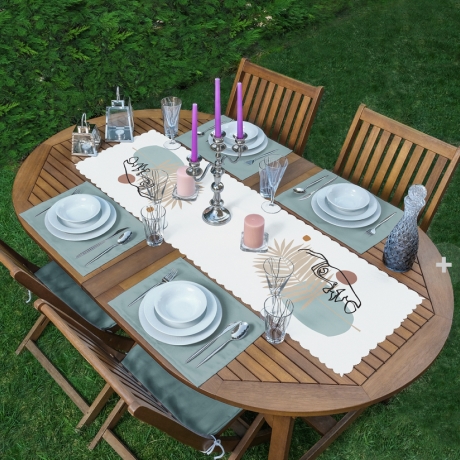 Tischset 4èr Set Boho Style