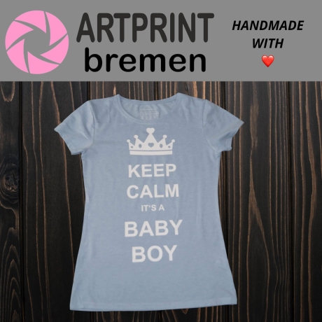 Kinder-T-Shirt bedruckt mit Name / Text (kurzarm) - ideal für