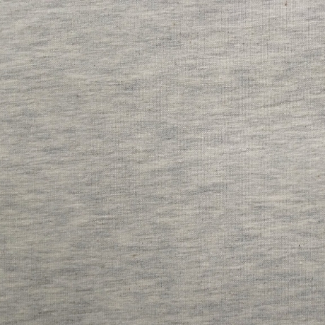 Jersey uni ecru melange