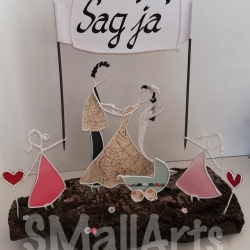 Papierdrahtfigur/ Rebdrahtfigur individuell nach Wunsch