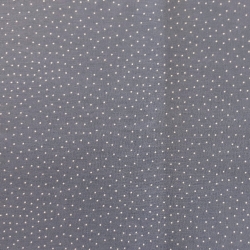 Druckstoff Capri Mini Dots jeansblau/weiß