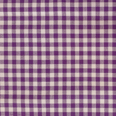 Webstoff Capri Karo klein violett