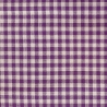 Webstoff Capri Karo klein violett