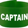Klett-Armbinde 10 cm Höhe bedruckt mit CAPTAIN