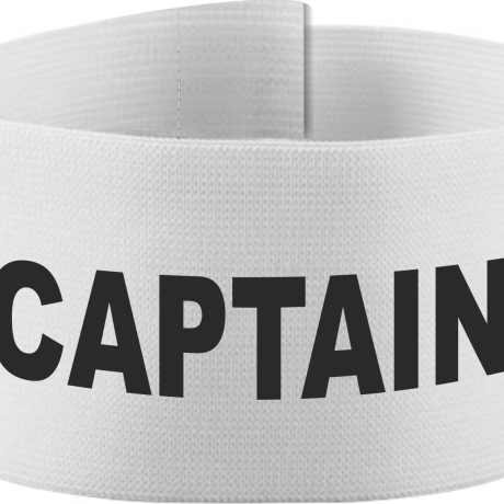 Klett-Armbinde 10 cm Höhe bedruckt mit CAPTAIN