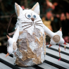 UPCYCLING Türstopper Katze mit Trageschlaufe