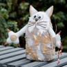 UPCYCLING Türstopper Katze mit Trageschlaufe