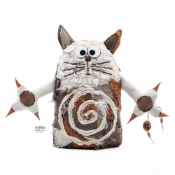 UPCYCLING Türstopper Katze