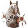 UPCYCLING Türstopper Katze