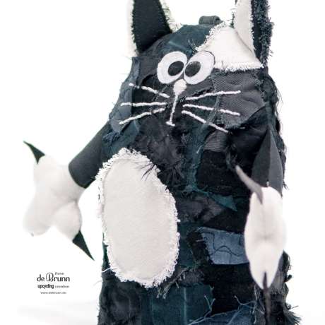UPCYCLING Türstopper Katze