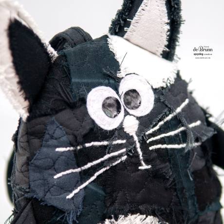 UPCYCLING Türstopper Katze