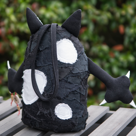 UPCYCLING Türstopper Katze mit Trageschlaufe