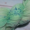 Handgefärbte 2-fädige Sockenwolle BFL Platinum HighTwist 22/23