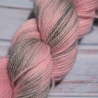 Handgefärbte 2-fädige Sockenwolle BFL Platinum HighTwist 22/24