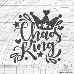 Chaos King Plotterdatei SVG DXF 
