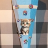 Schultüte Bastelset Katze Charlie verschiedene Farben