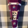 Schultüte Bastelset Katze Charlie verschiedene Farben