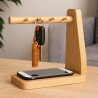 Schlüsselhalter & Handyablage aus Eichenholz, Organizer