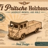 Holzbausatz Camper-Bus im T1-Stil – Lasercut Modell