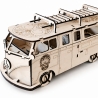 Holzbausatz Camper-Bus im T1-Stil – Lasercut Modell