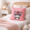 Persoanlisierte Nameskissen mit Boho Katze