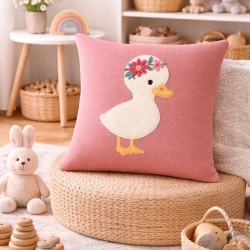 Persoanlisierte Nameskissen mit Ente