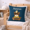 Persoanlisierte Nameskissen mit Indianerbär