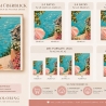 Mediterranes Poster Meer Druck,Wandbild Strand,12 Größen PDF
