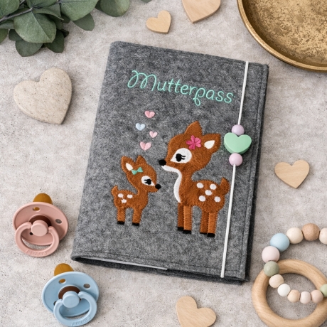 Mutterpasshülle Rehe