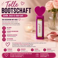 Merci Geschenk mit Halterung – Dein persönliches Dankeschön