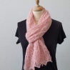 Lace-Stola Cherry Blossom, Handgestrickt