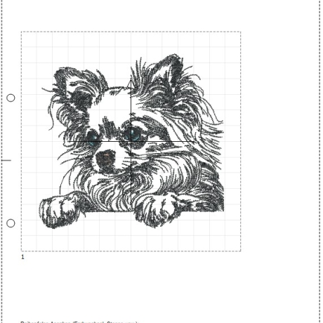 NEU Stickdatei Chihuahua Kim Hund realistisch