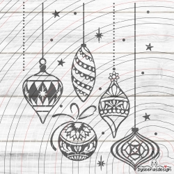 Christmas-baubles Plotterdatei SVG DXF