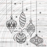 Christmas-baubles Plotterdatei SVG DXF
