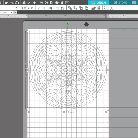 Christmas star Plotterdatei SVG DXF FCM