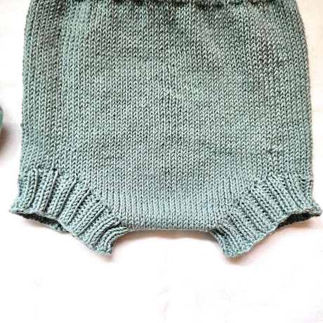 Windelhose in Seegrün Größe 74/80
