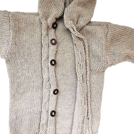 Baby Strickjacke Beige in Größe 86/92