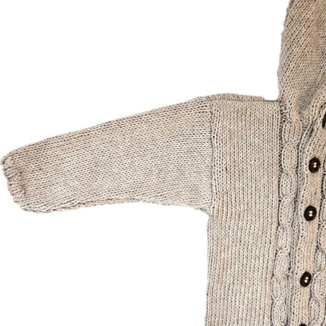 Baby Strickjacke Beige in Größe 86/92