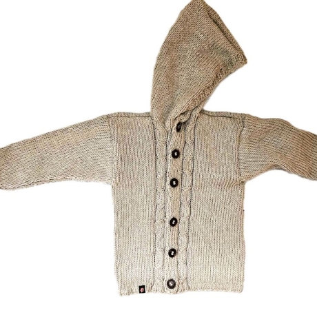 Baby Strickjacke Beige in Größe 86/92