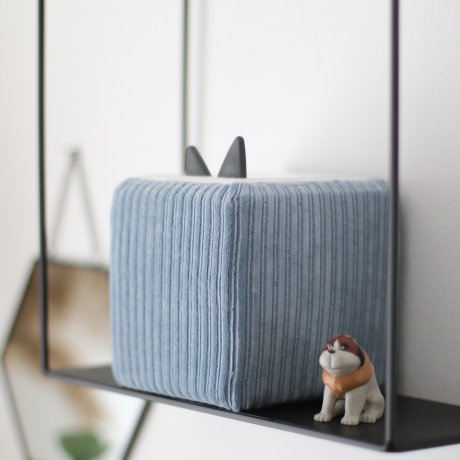 CORD JERSEY Bezug Dustyblue, passend für Toniebox