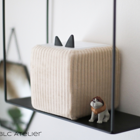CORD JERSEY Bezug Hellbeige, passend für Toniebox