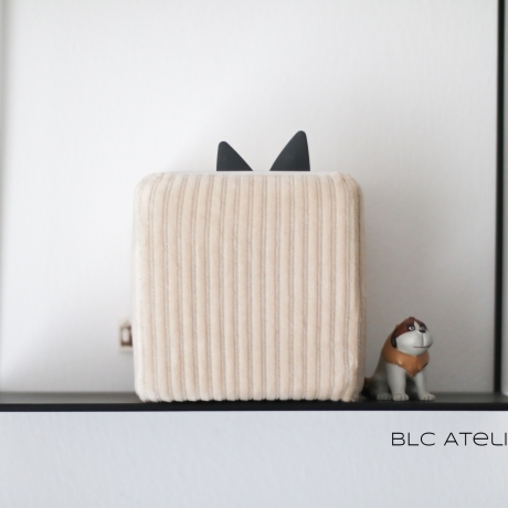CORD JERSEY Bezug Hellbeige, passend für Toniebox