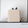 CORD JERSEY Bezug Hellbeige, passend für Toniebox