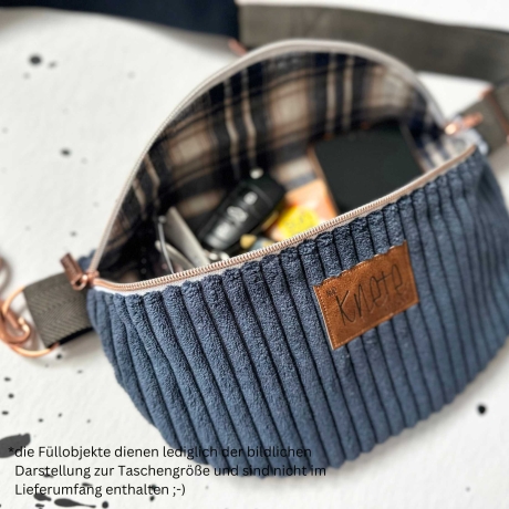 UNIKAT / Crossbag/ HipBag /Crossbody /Bauchtasche /Feiertasche