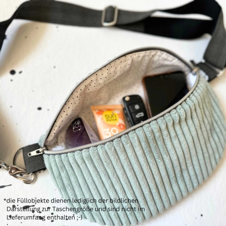 UNIKAT / Crossbag/ HipBag /Crossbody /Bauchtasche /Feiertasche