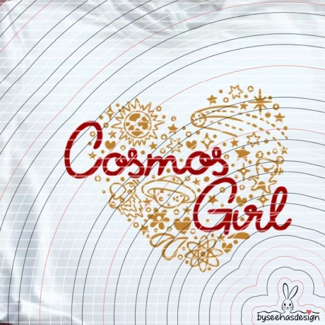 Cosmos Girl Plotterdatei SVG DXF