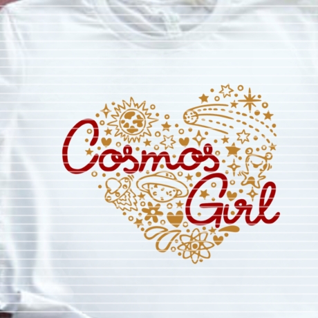 Cosmos Girl Plotterdatei SVG DXF FCM