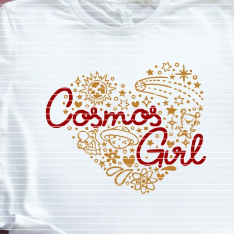 Cosmos Girl Plotterdatei SVG DXF FCM