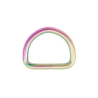 D-Ring 2 Stk. 20,26,30mm Regenbogen Halbring Metall