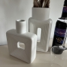 Keramik Vase 2er Set Boho Style Ceramic Vases white